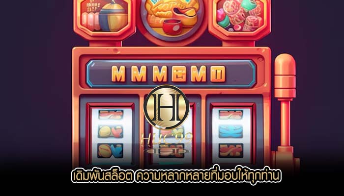 เดิมพันสล็อต ความหลากหลายที่มอบให้ทุกท่าน